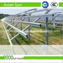 Estructura de montaje Solar 100mW para planta de energía Solar Fotovoltaica de gran escala